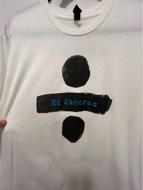 Official Ed Sheeran Divide Album White XL